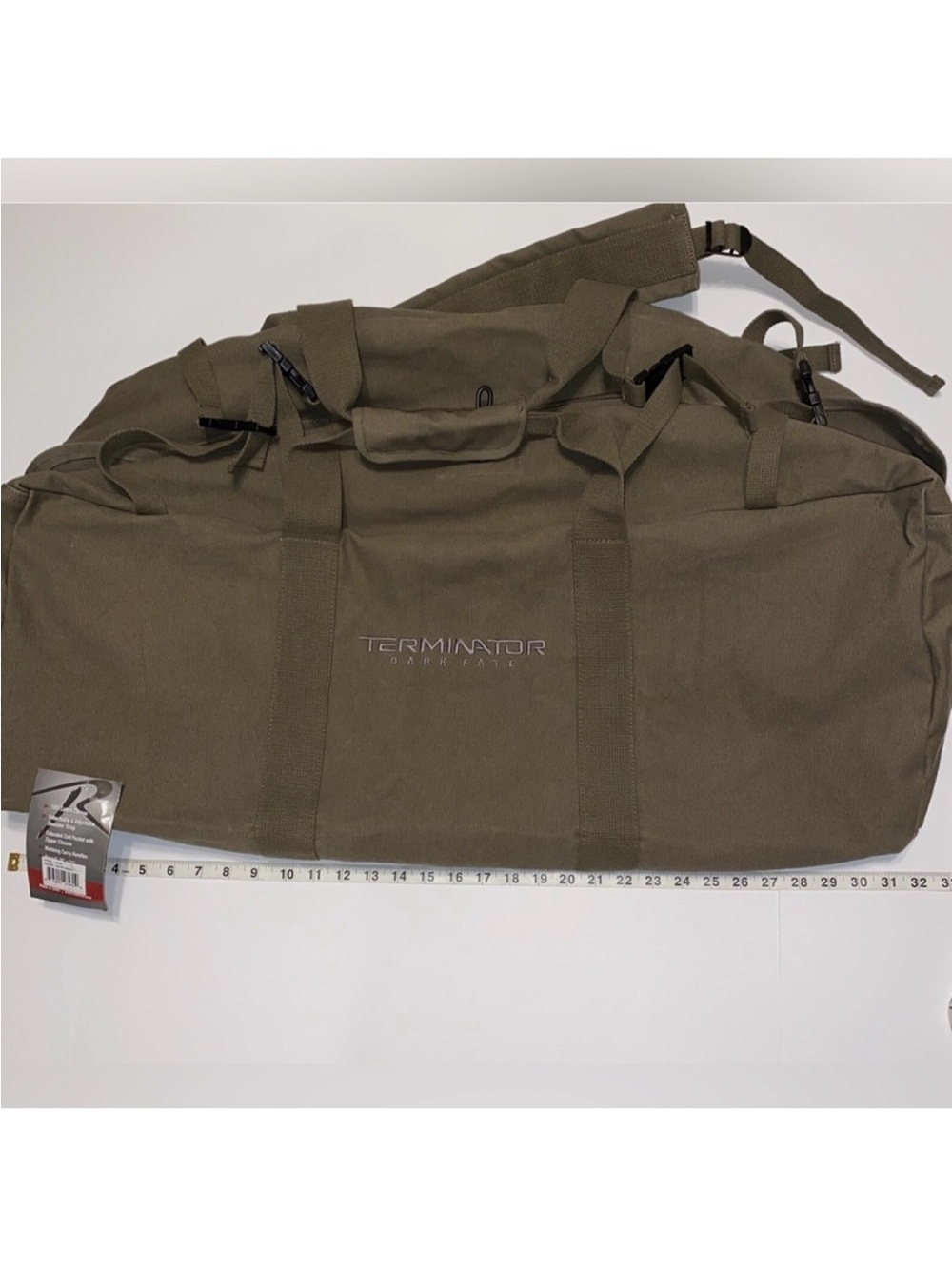 Timbuk2 Olive Travel Duffel with Top Zip - Picture 7 of 16